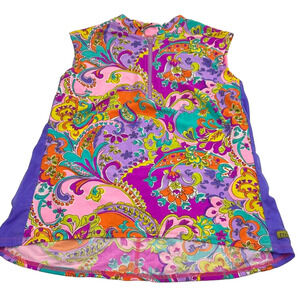 Robena Women's Colourful Cycling Sleeveless Top